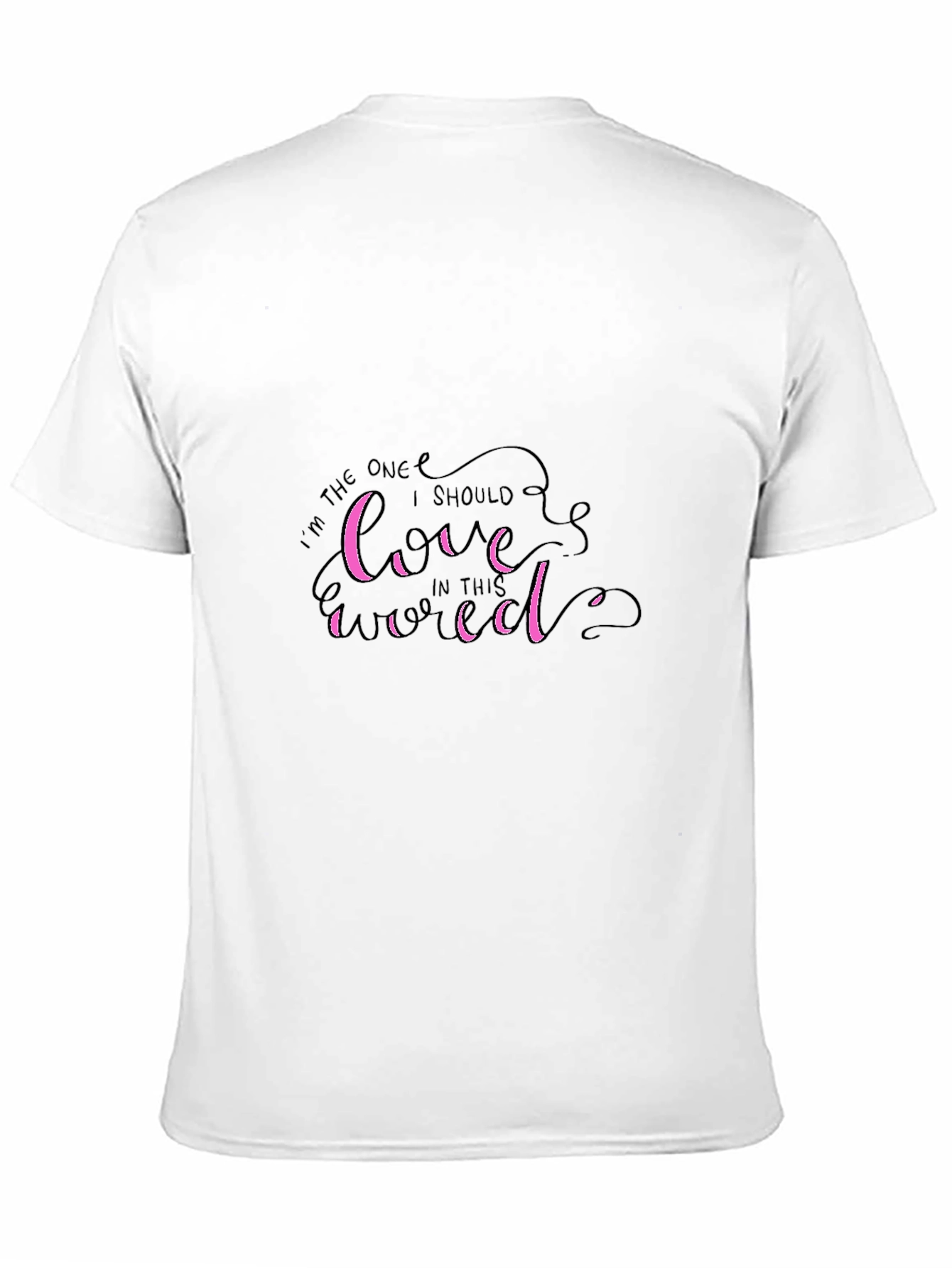 Love Yourself First Graphic Tee - Stylish Black T-Shirt