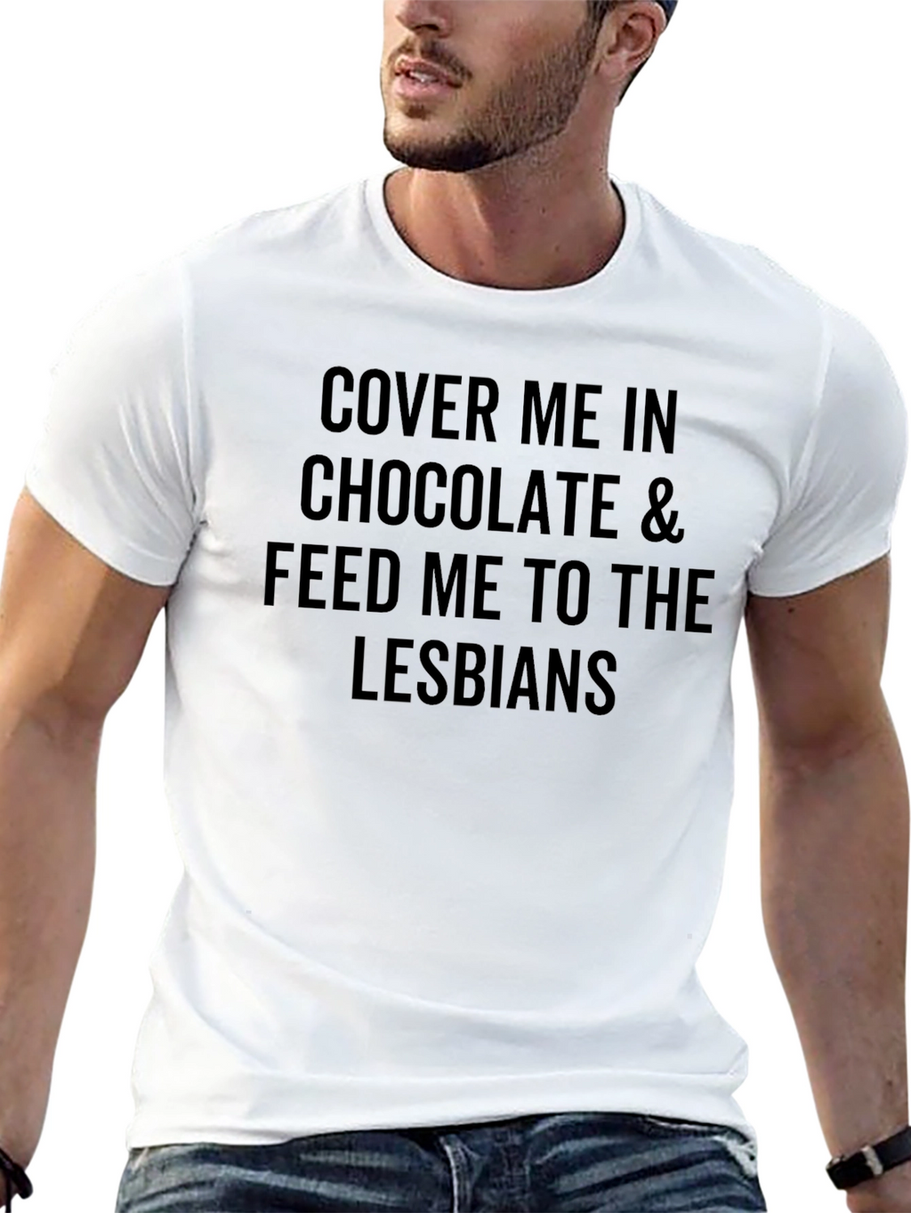 Cover Me in Chocolate Graphic Tee