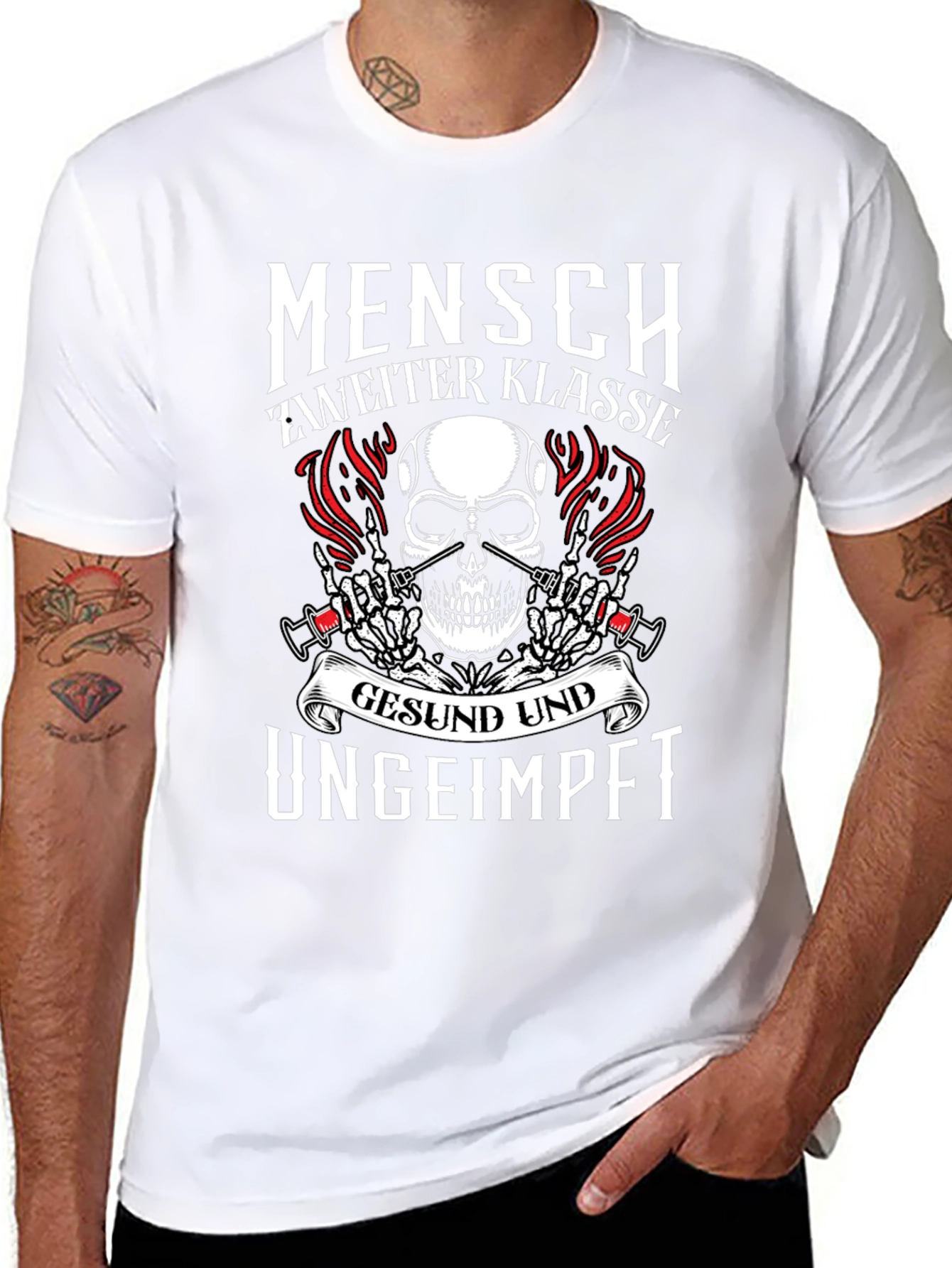 Mensh Zweiter Klasse Graphic Tee