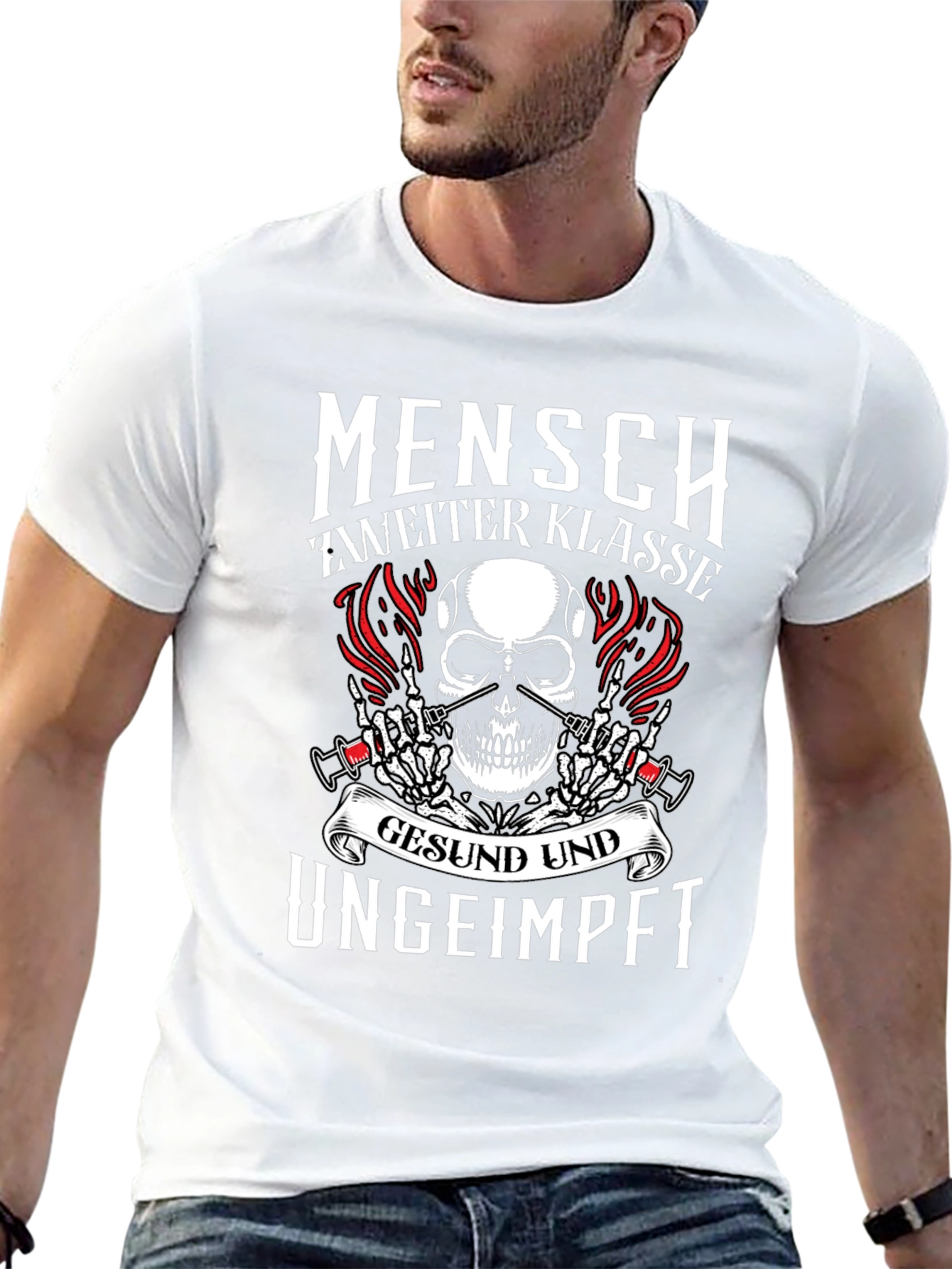Mensh Zweiter Klasse Graphic Tee