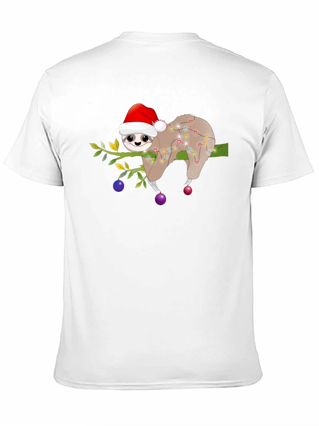 Christmas Sloth T-Shirt - Holiday Party Ready