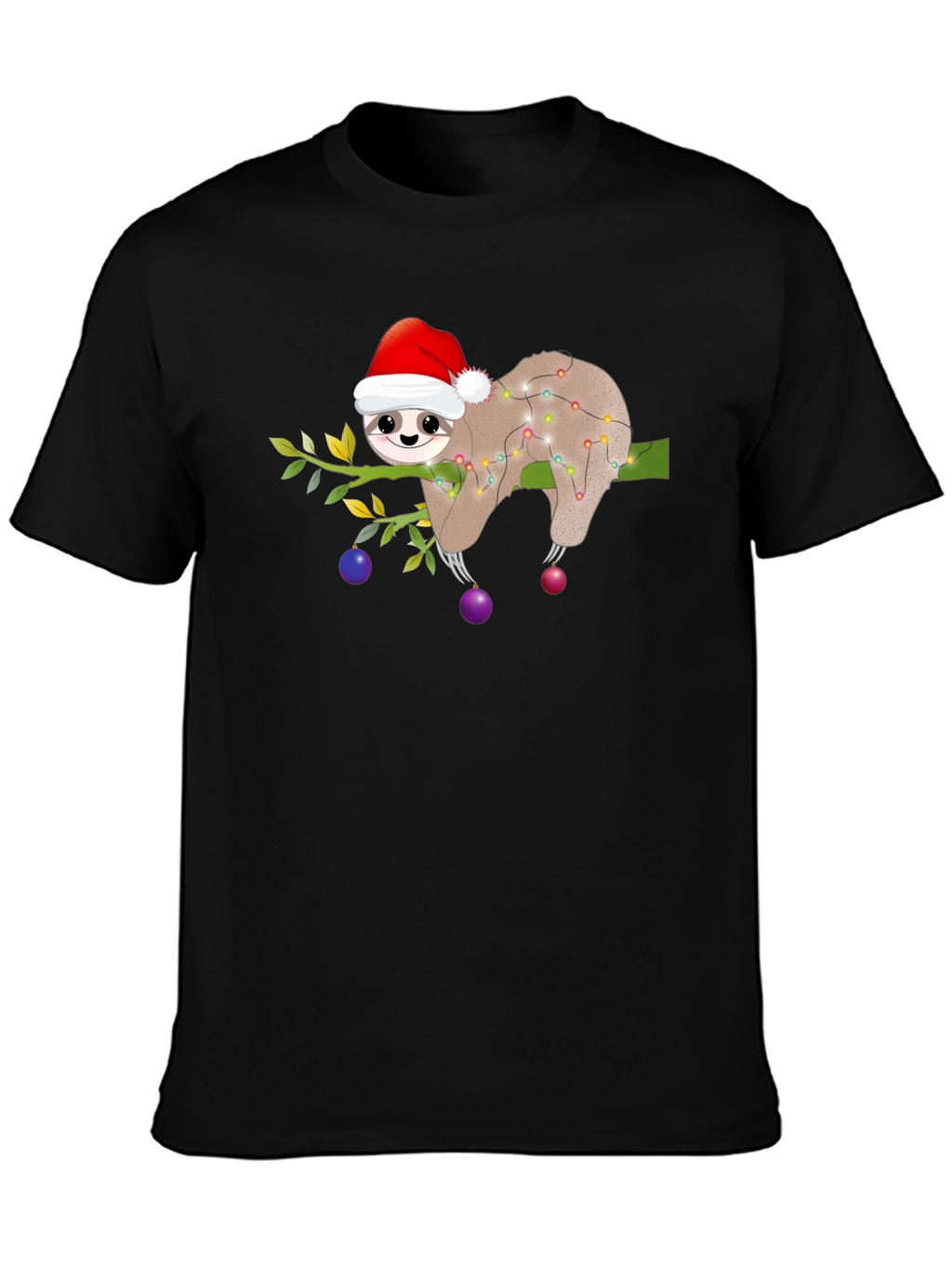 Christmas Sloth T-Shirt - Holiday Party Ready