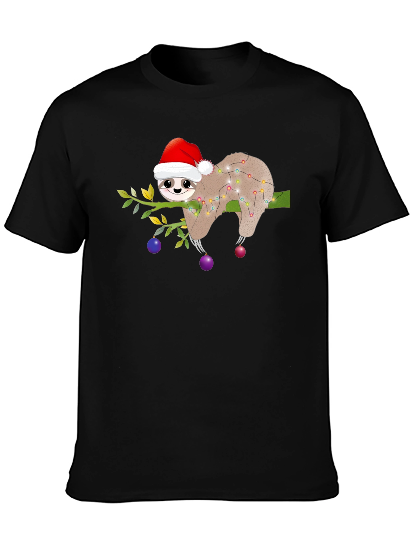 Christmas Sloth T-Shirt - Holiday Party Ready