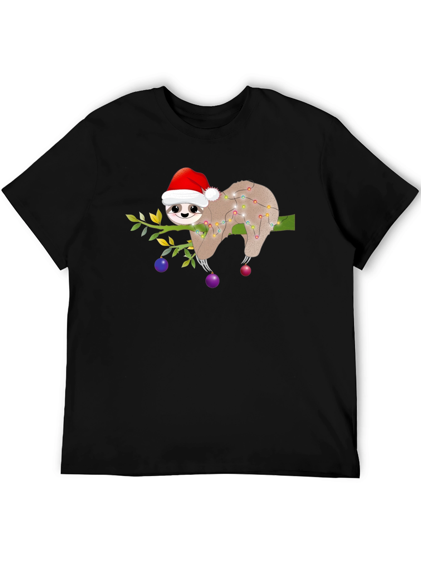 Christmas Sloth T-Shirt - Holiday Party Ready