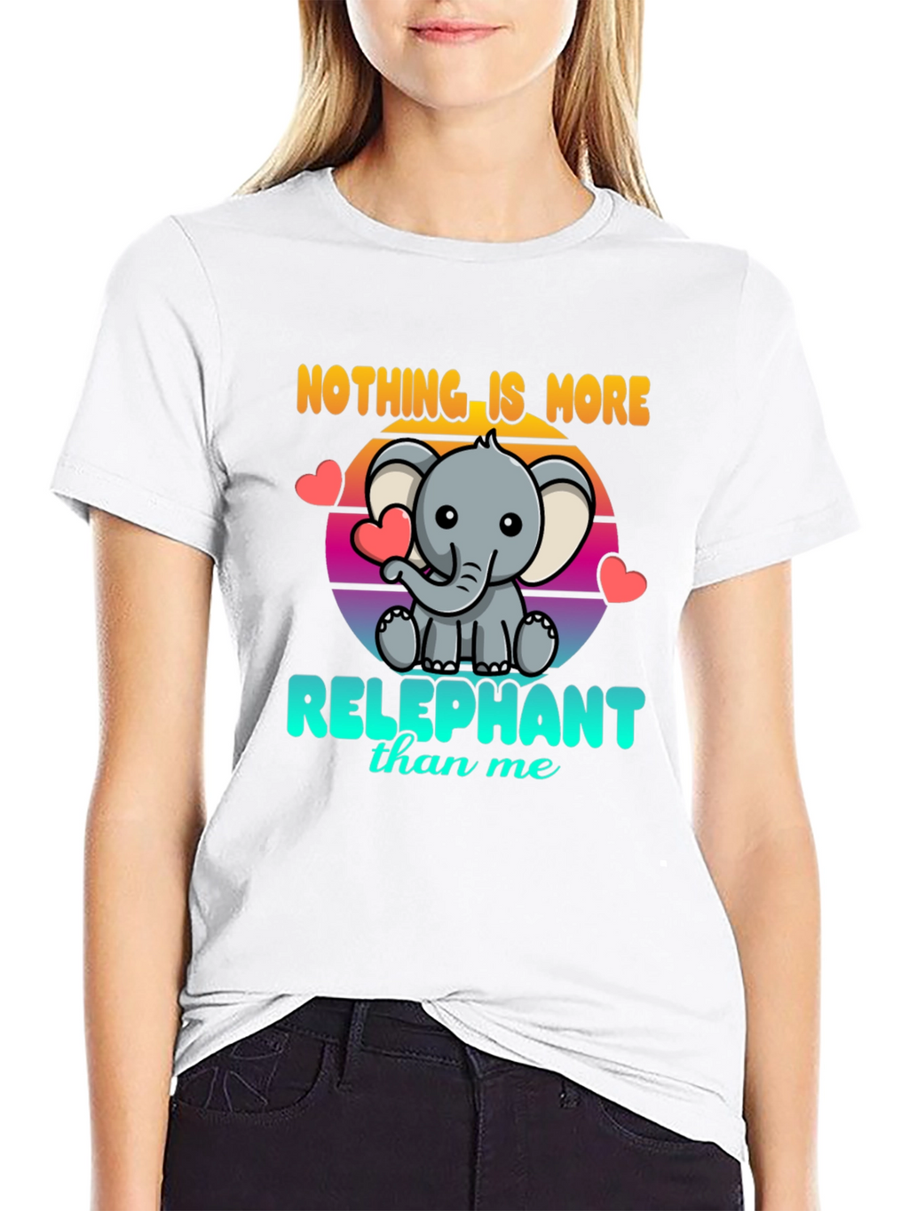 Relephant T-Shirt - Cute Elephant Design