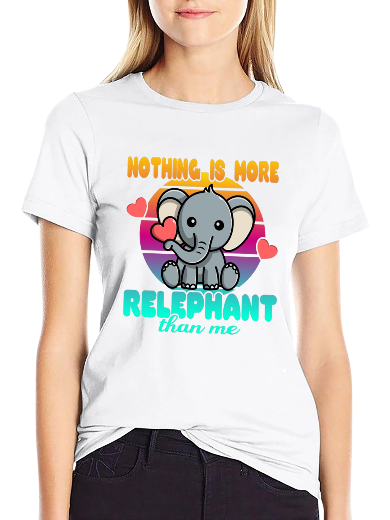 Relephant T-Shirt - Cute Elephant Design