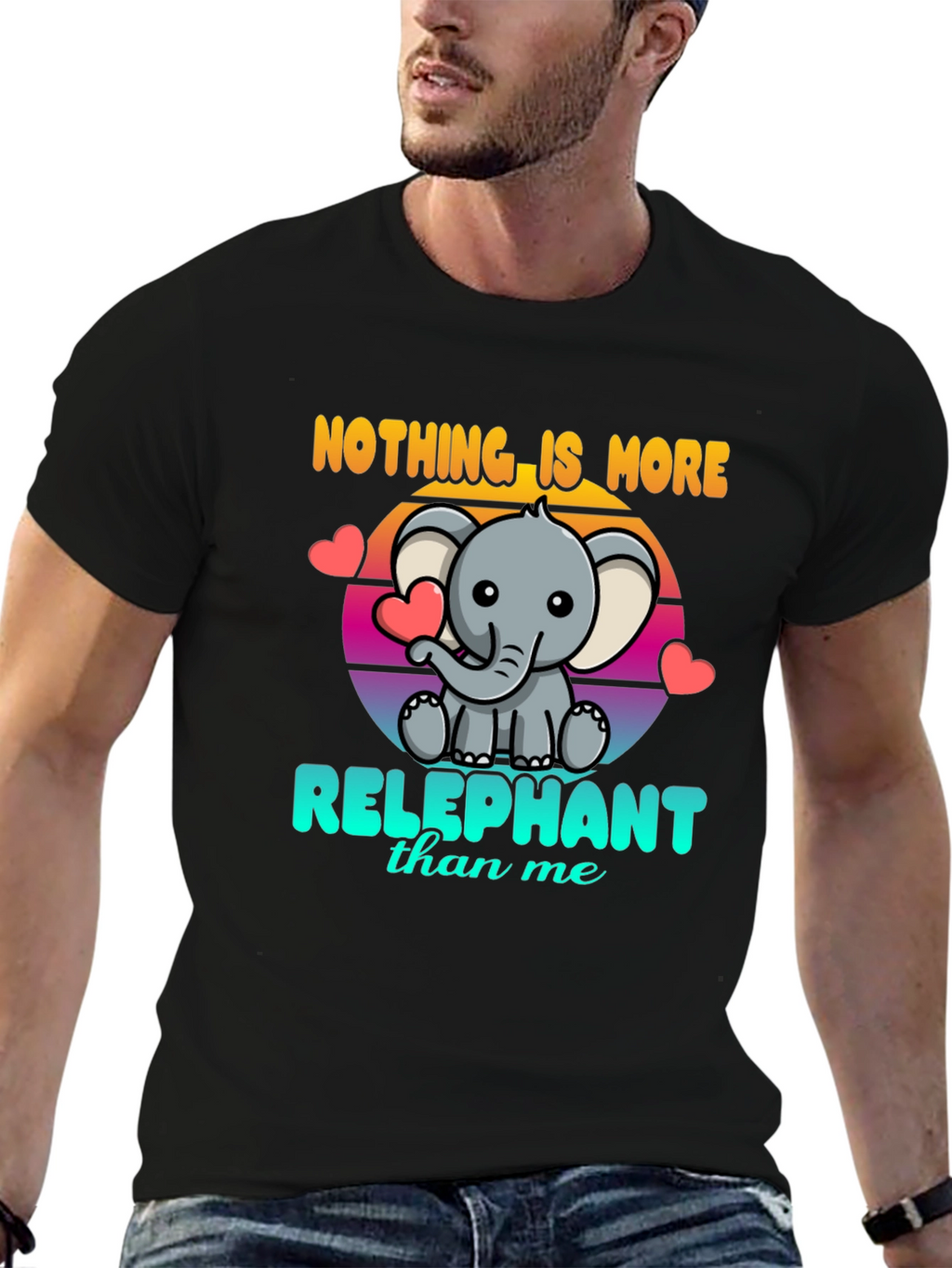 Relephant T-Shirt - Cute Elephant Design
