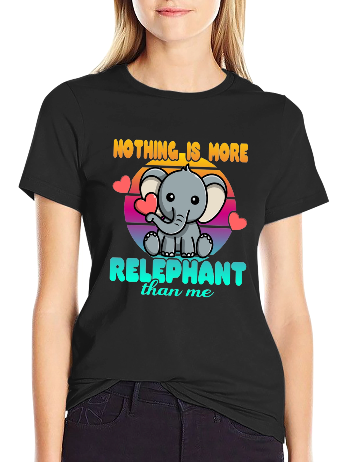 Relephant T-Shirt - Cute Elephant Design
