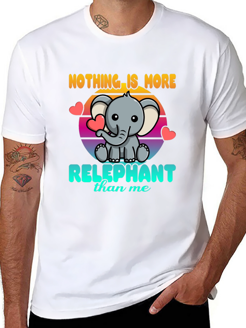 Relephant T-Shirt - Cute Elephant Design