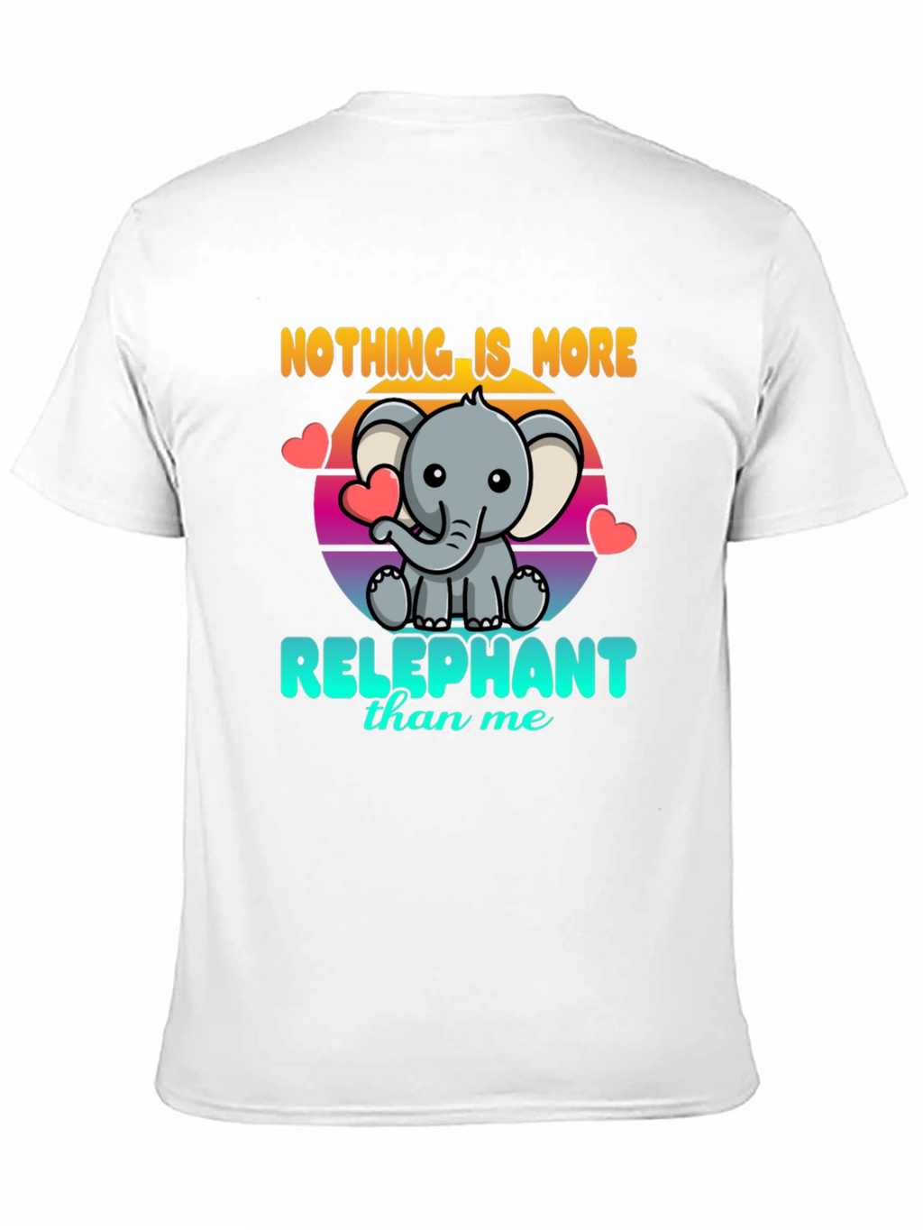 Relephant T-Shirt - Cute Elephant Design