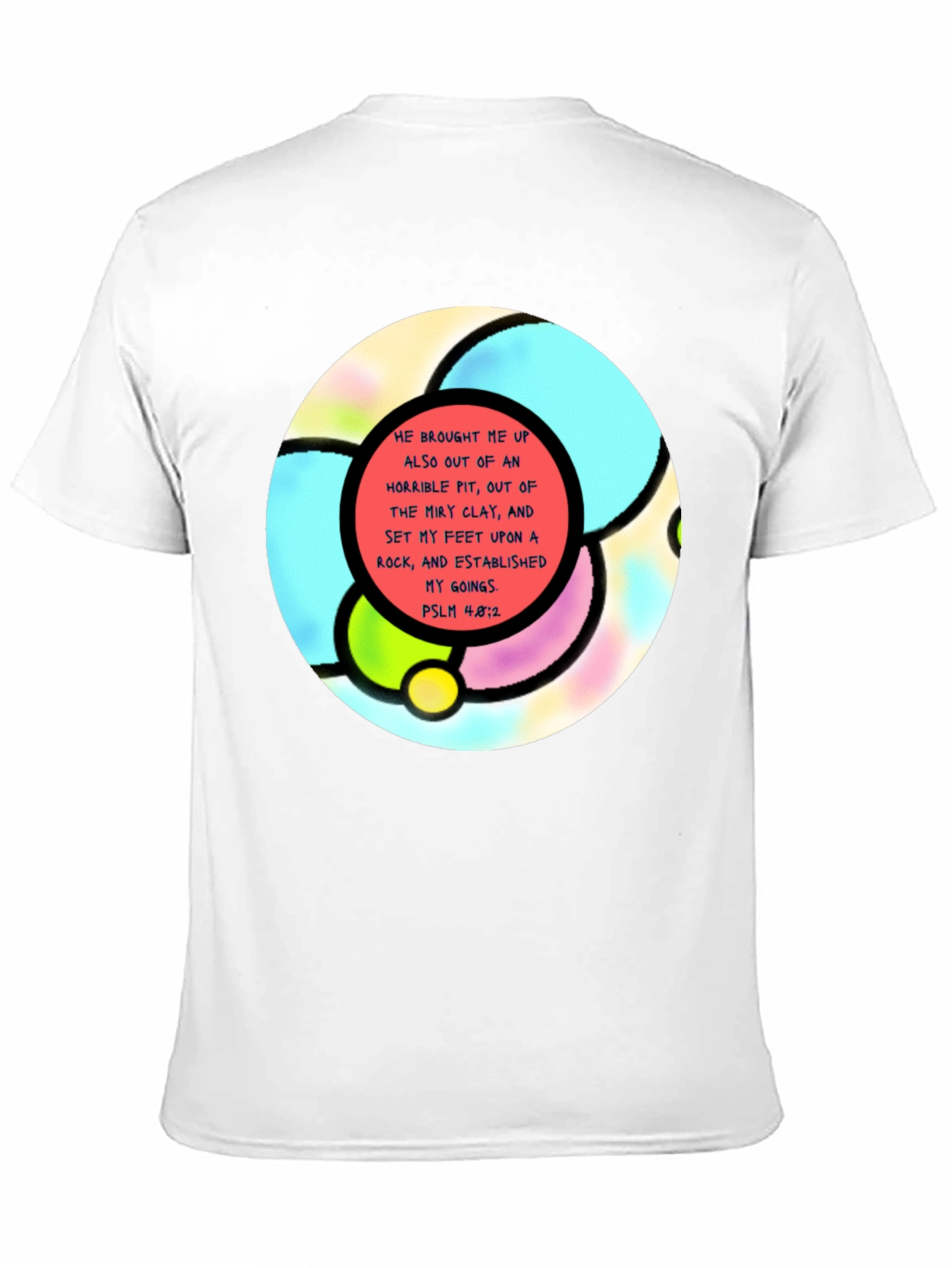 Faith-Inspired Tee: Psalm 48:2 Graphic