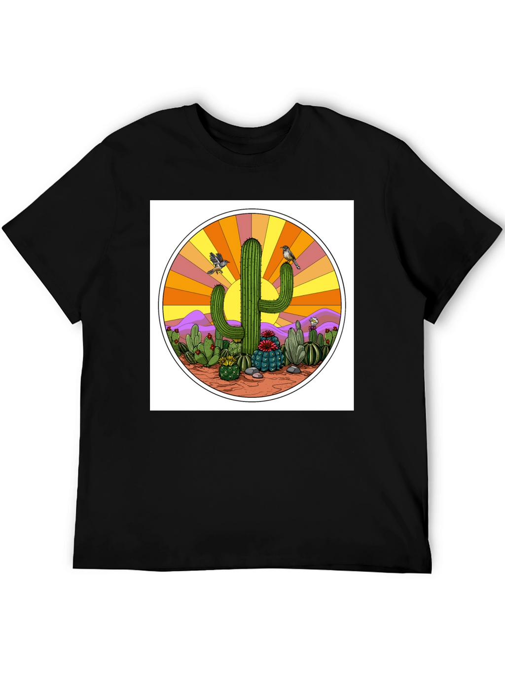 Cactus Sunset Graphic Tee