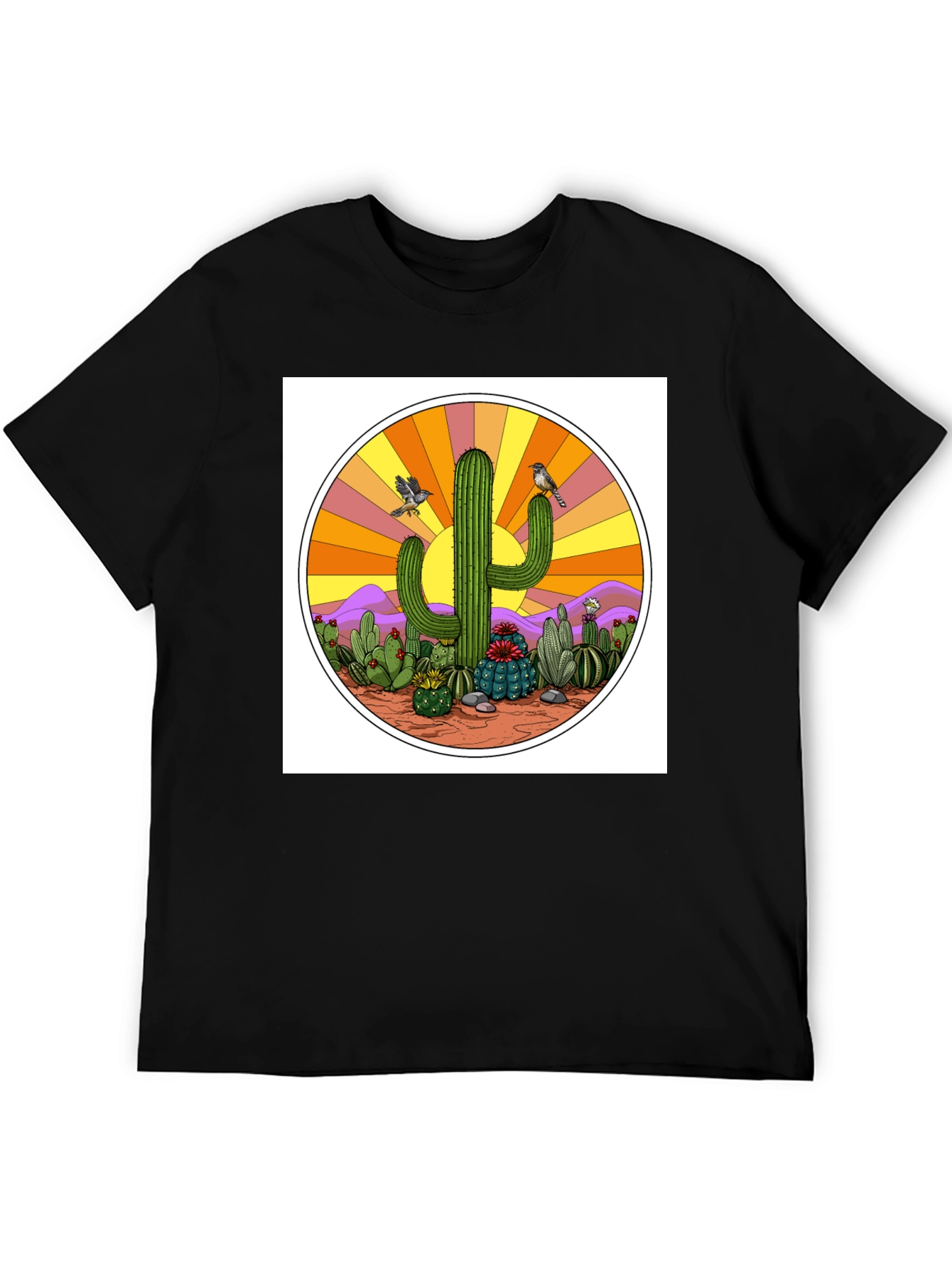 Cactus Sunset Graphic Tee