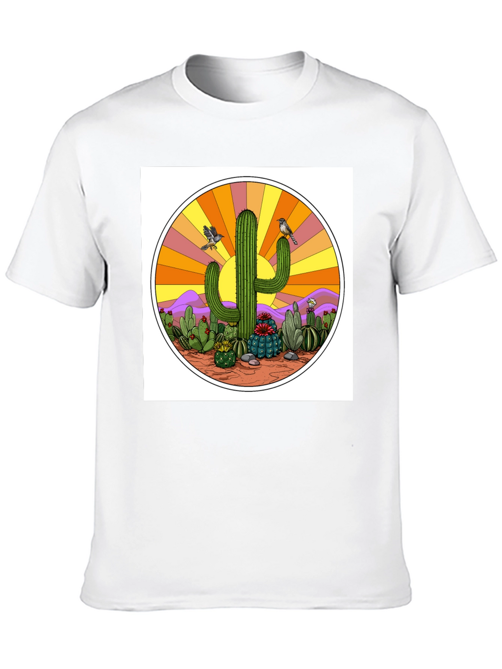 Cactus Sunset Graphic Tee
