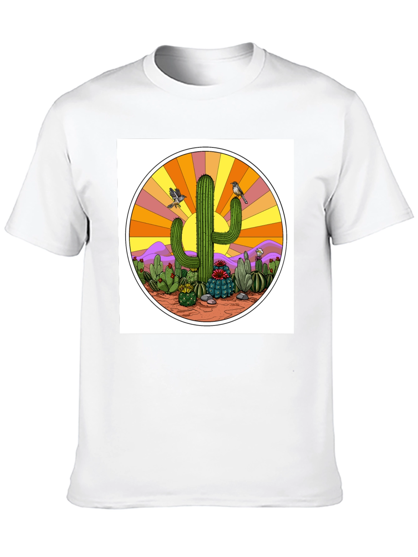 Cactus Sunset Graphic Tee