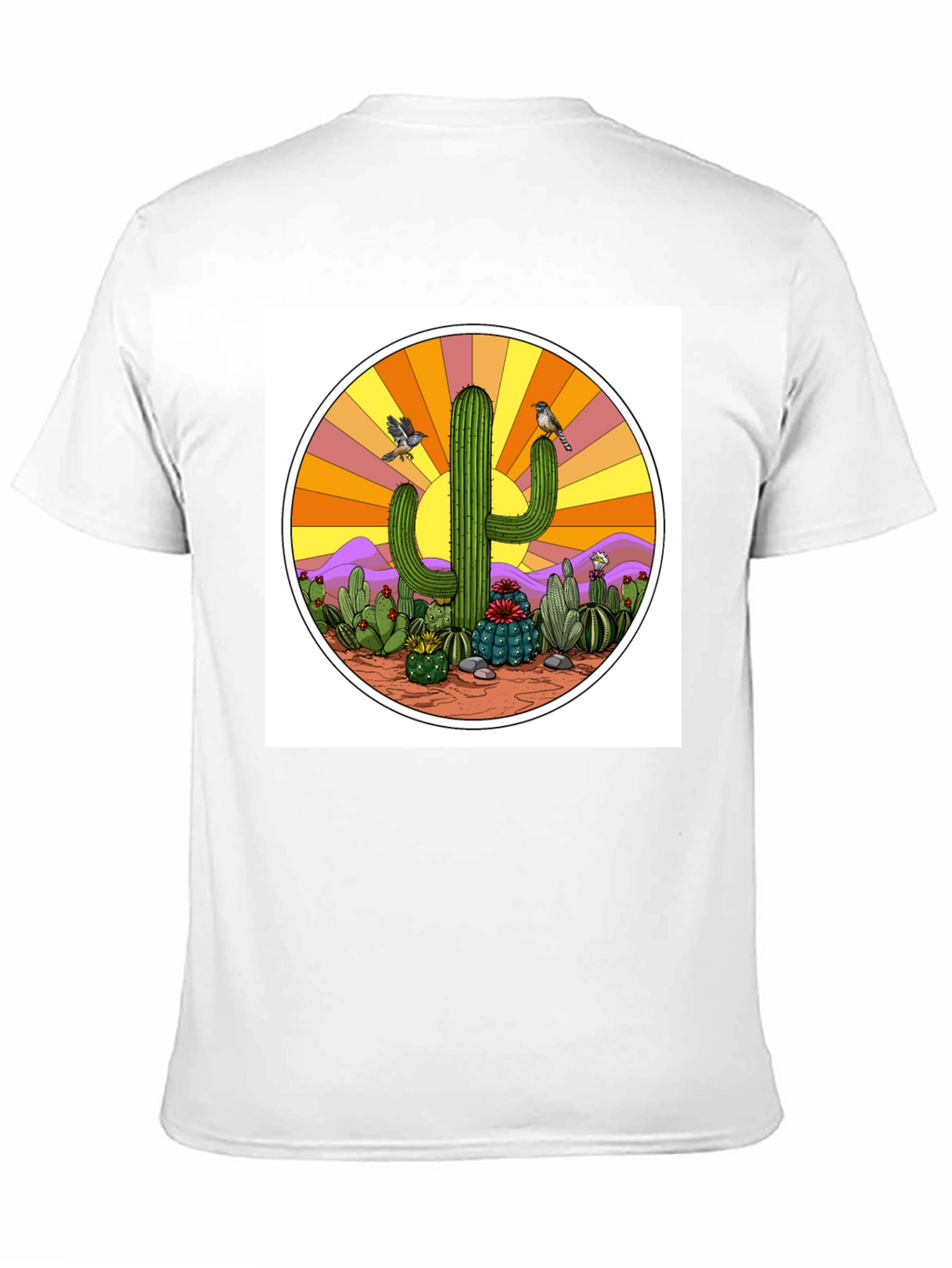 Cactus Sunset Graphic Tee
