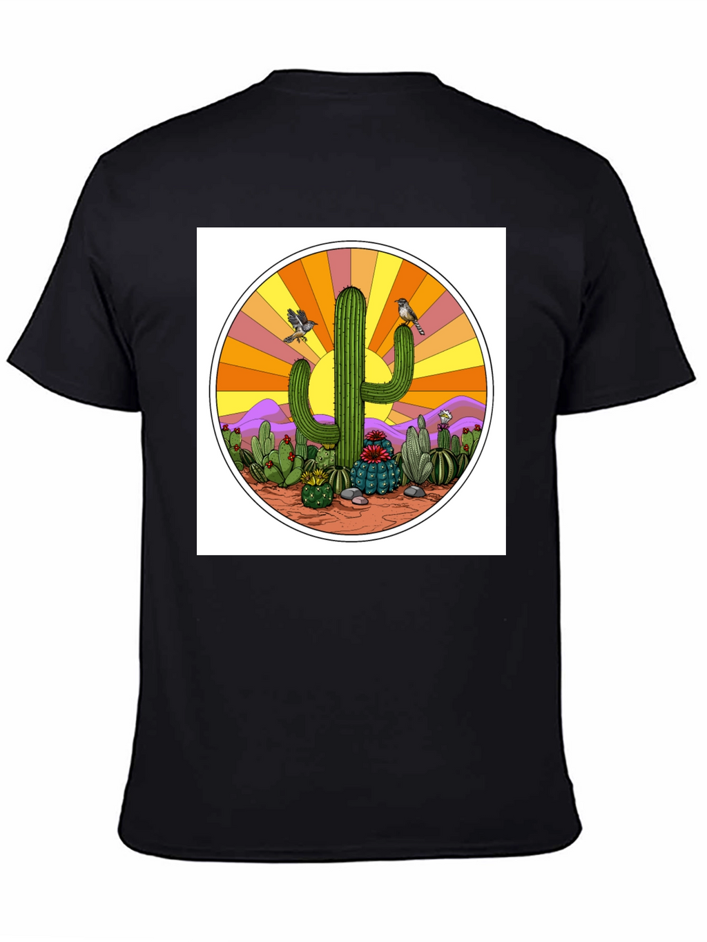 Cactus Sunset Graphic Tee