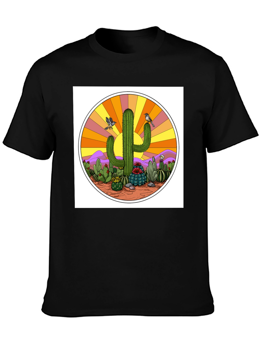 Cactus Sunset Graphic Tee