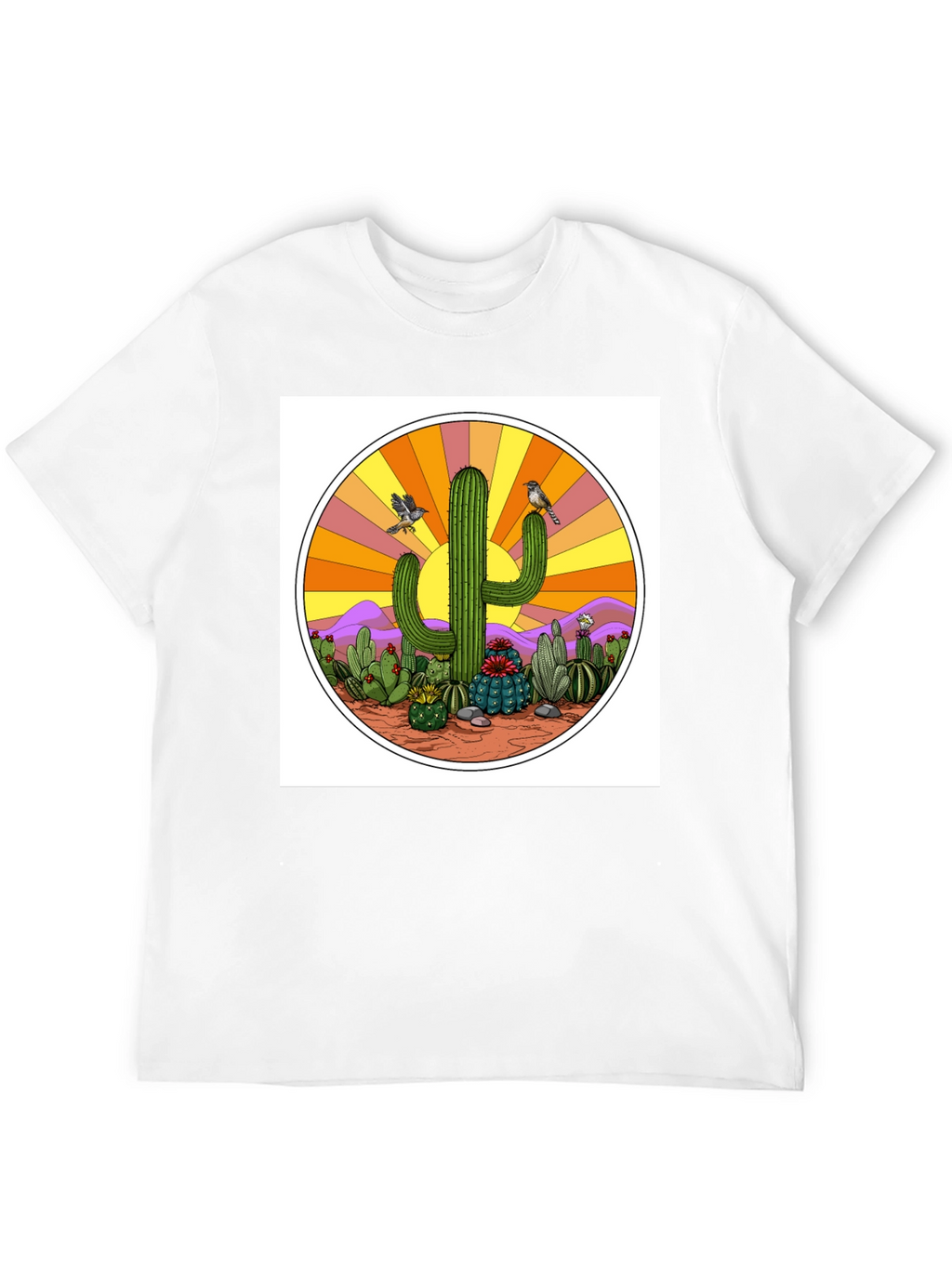 Cactus Sunset Graphic Tee