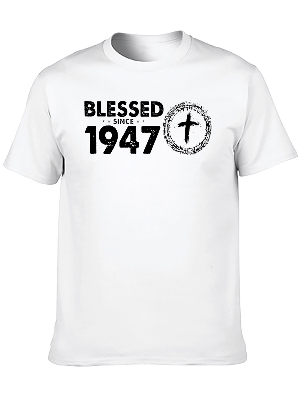 Blessed Since 1947 Graphic Tee