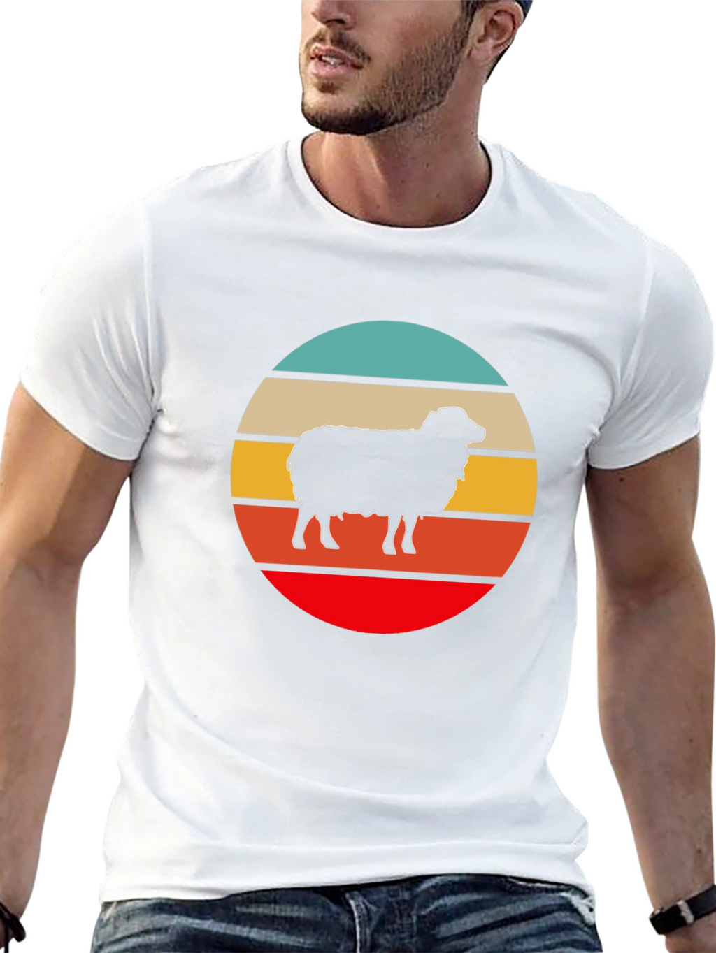 Retro Sheep T-Shirt