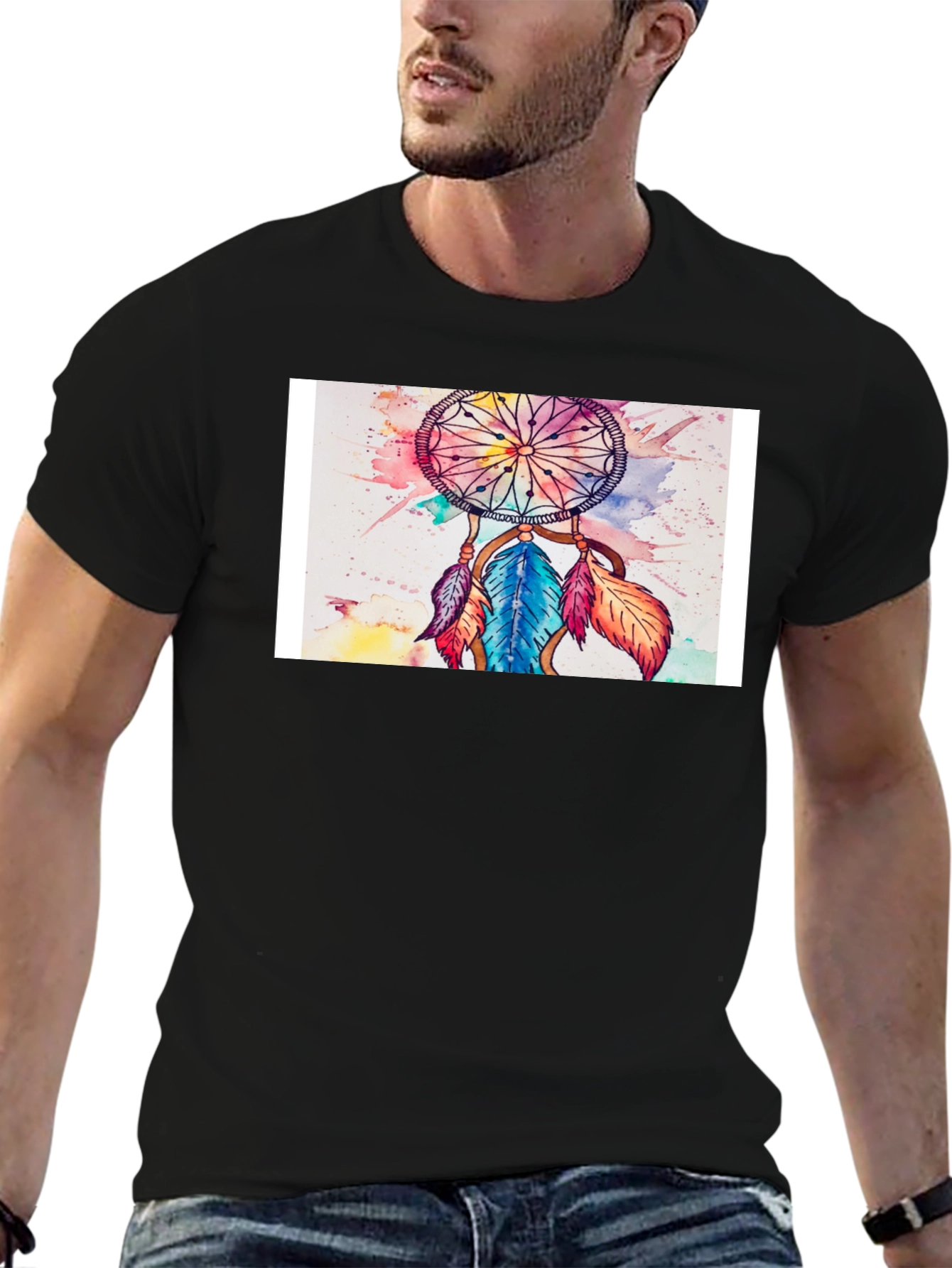 Dreamcatcher Graphic Tee - Stylish Cotton Comfort