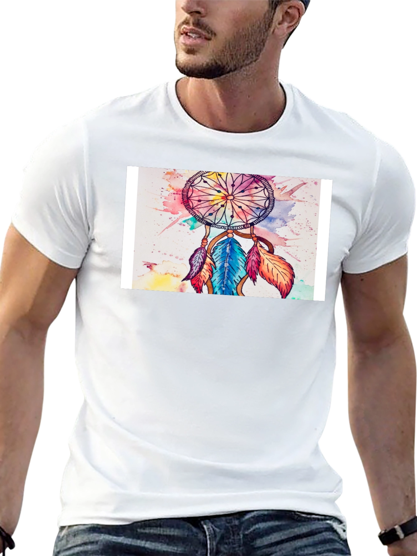 Dreamcatcher Graphic Tee - Stylish Cotton Comfort