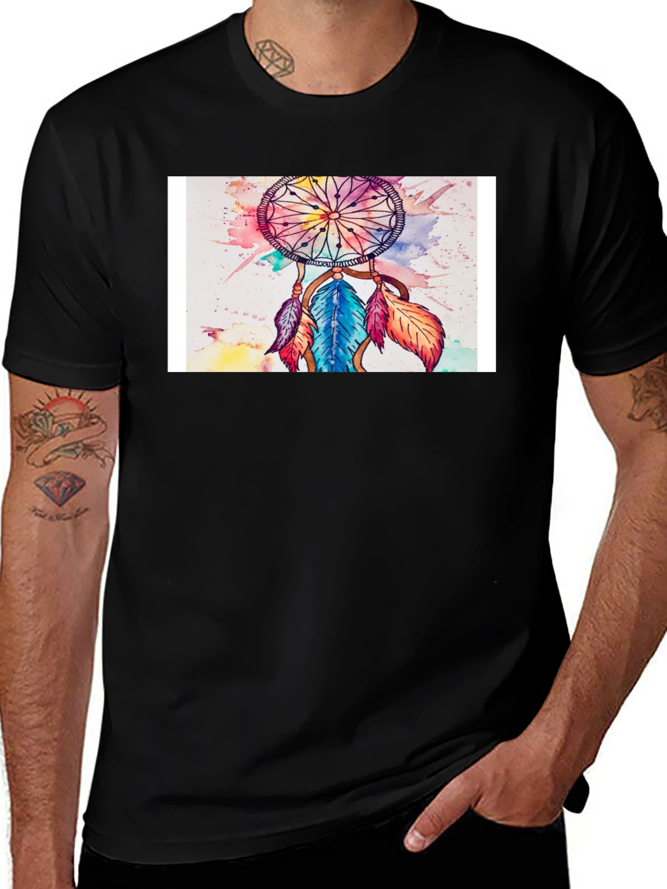 Dreamcatcher Graphic Tee - Stylish Cotton Comfort