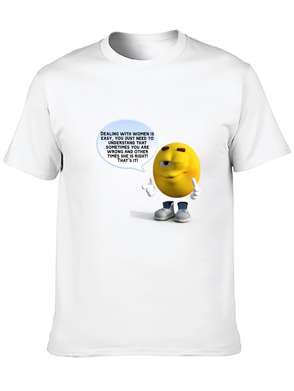 Funny Mens Black T-Shirt with Graphic Design