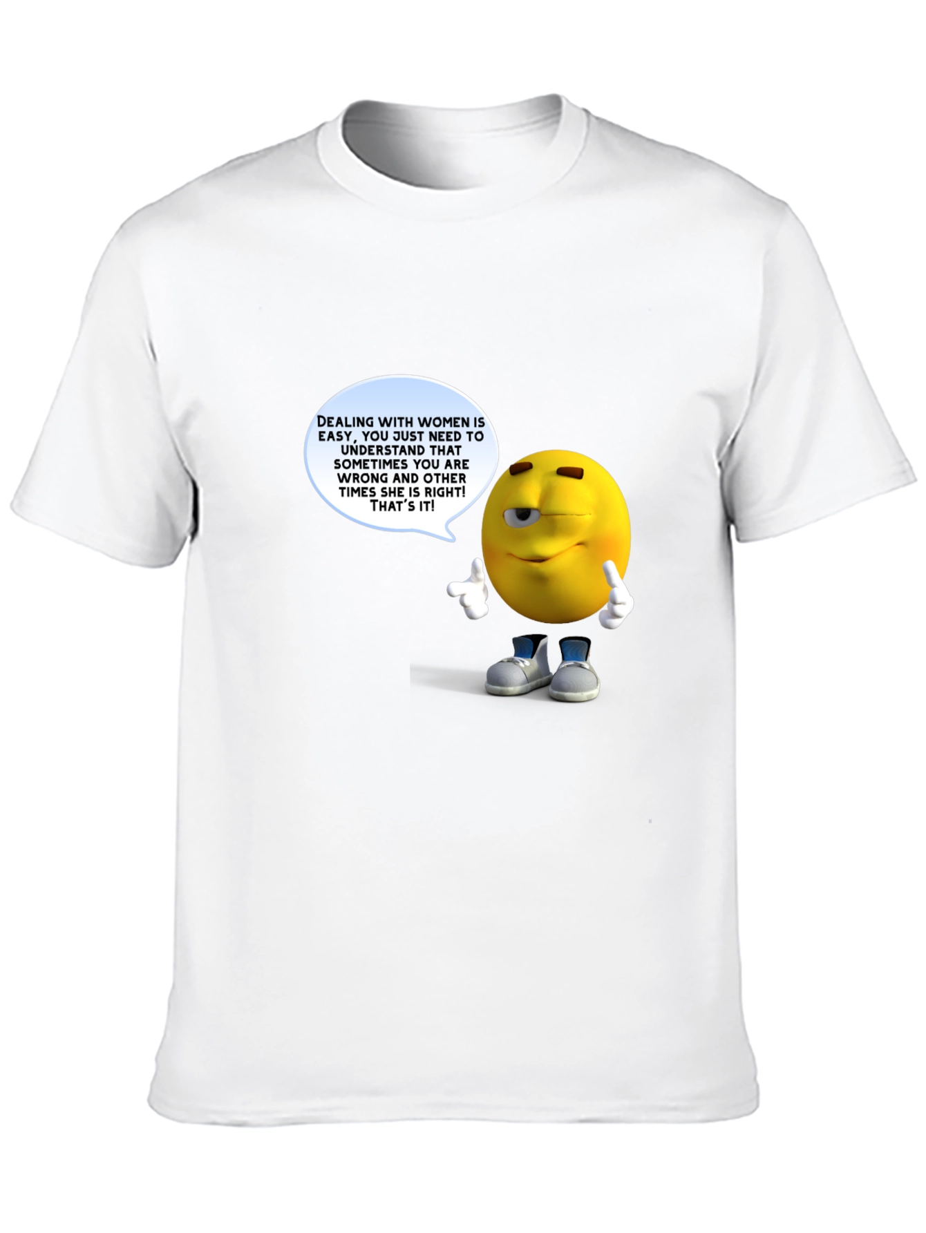 Funny Mens Black T-Shirt with Graphic Design