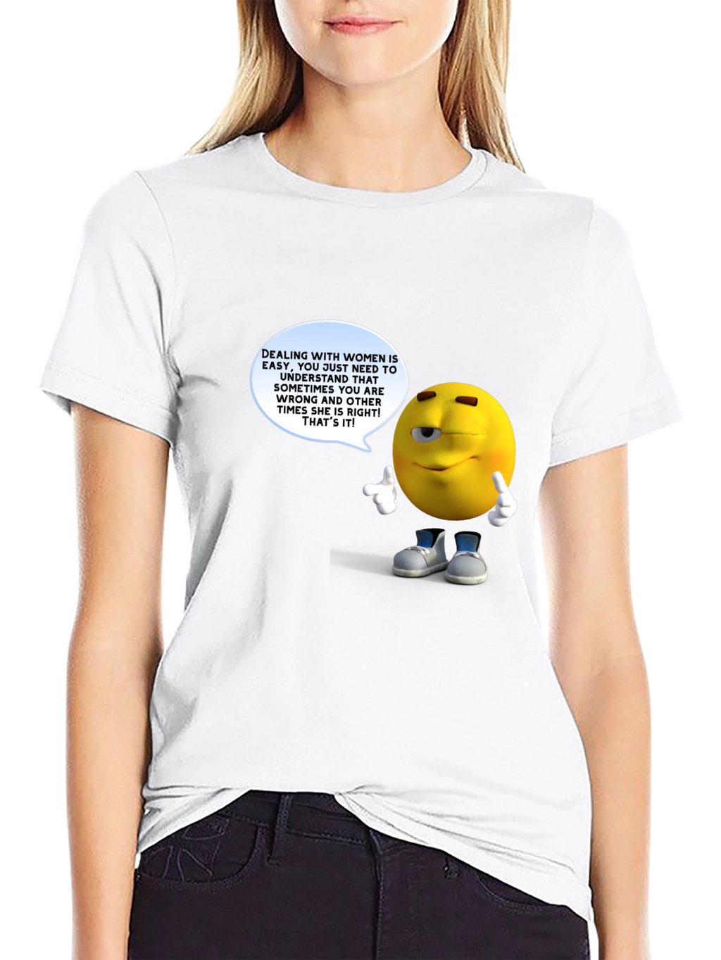 Funny Mens Black T-Shirt with Graphic Design