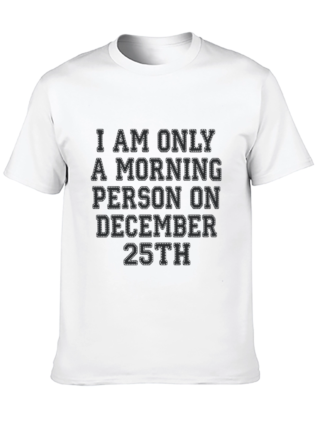 Christmas Morning Person Tee