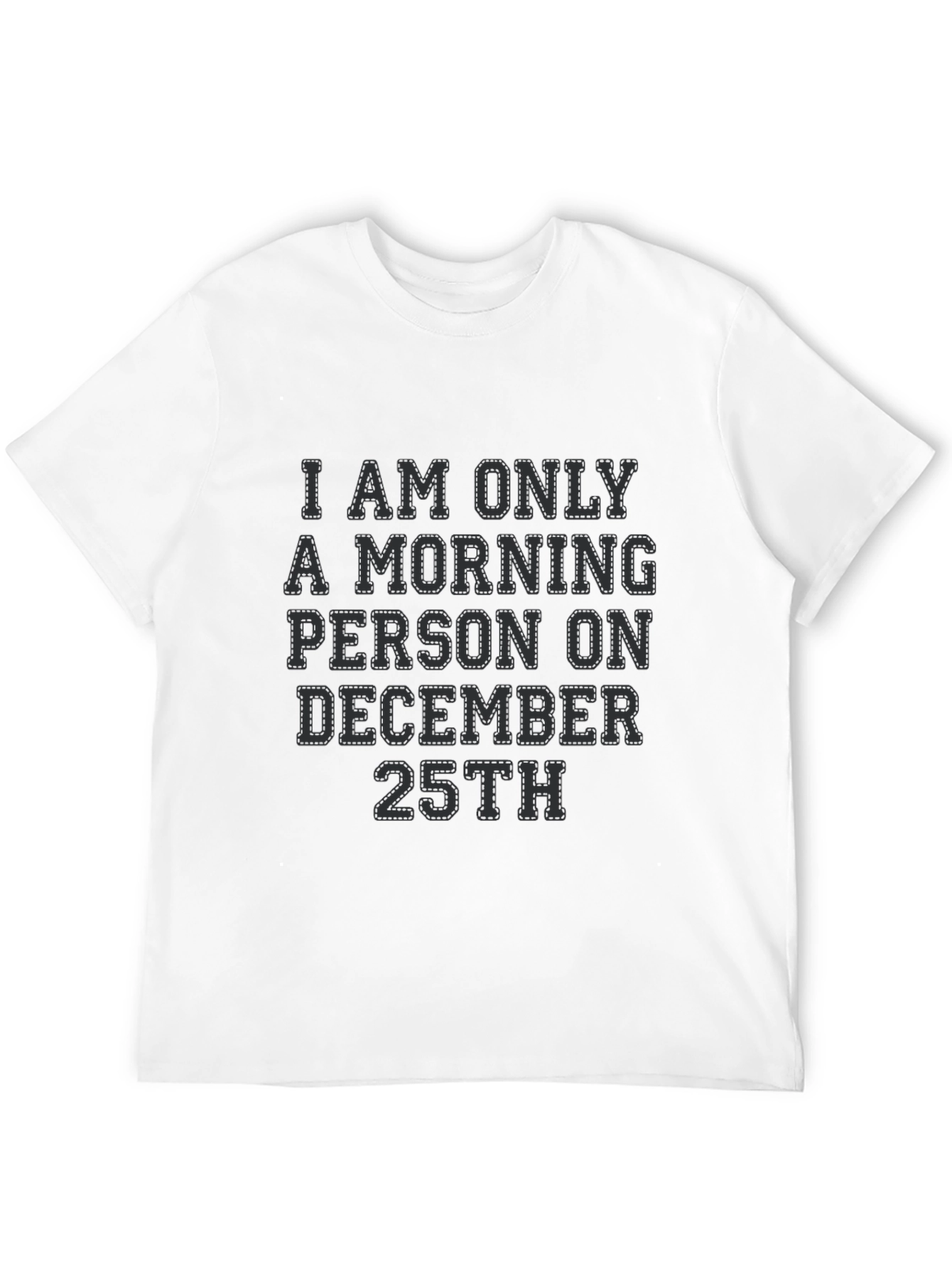 Christmas Morning Person Tee