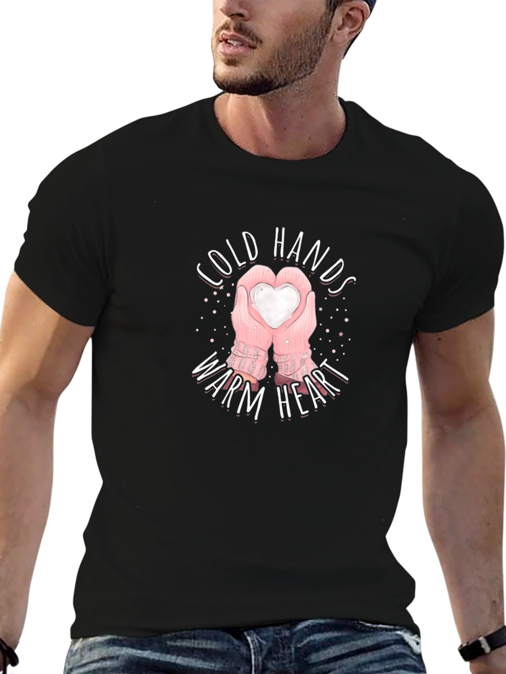 Cold Hands Warm Heart Graphic T-Shirt