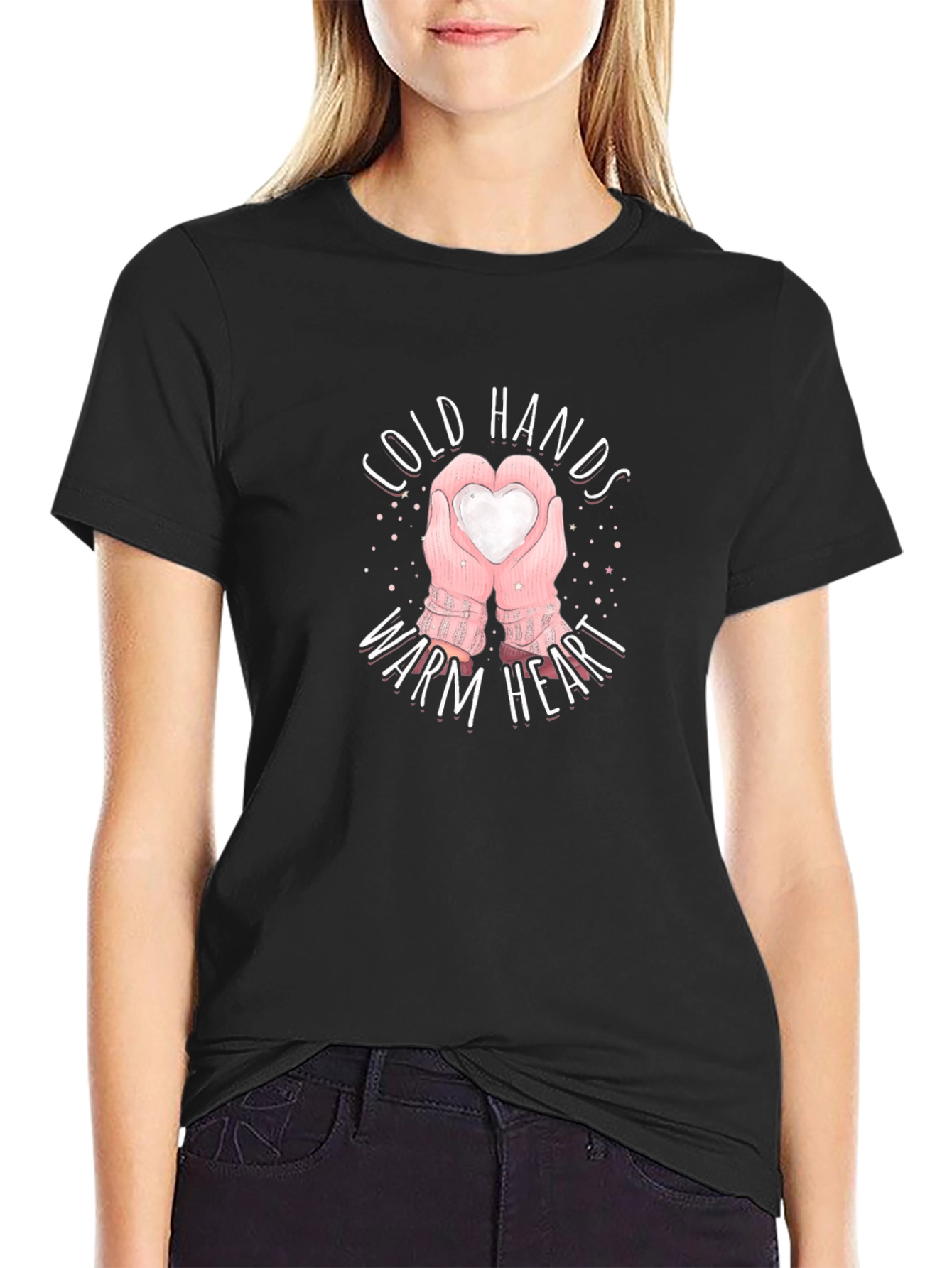 Cold Hands Warm Heart Graphic T-Shirt