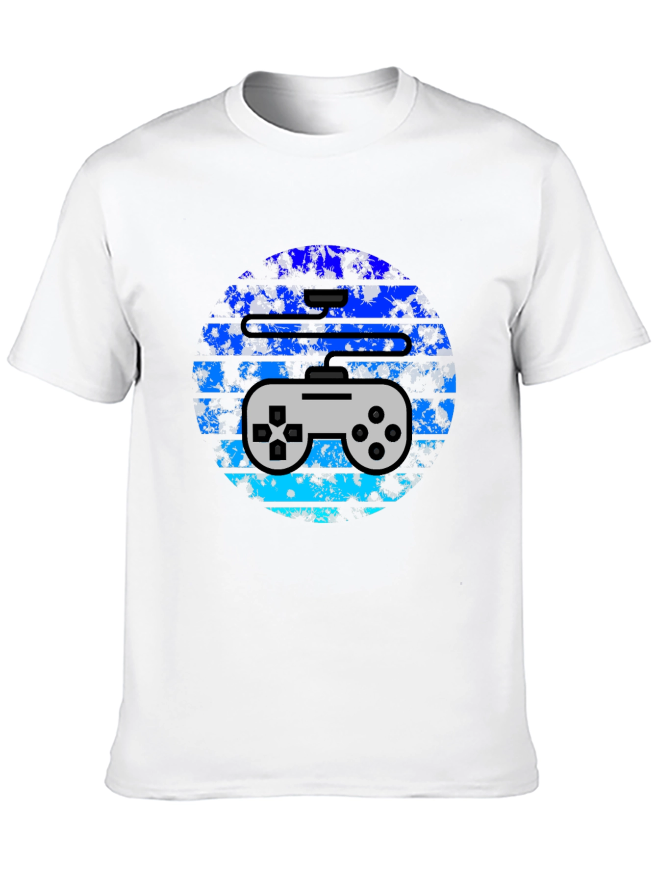 Gamer Graphic Tee - Retro Controller Design