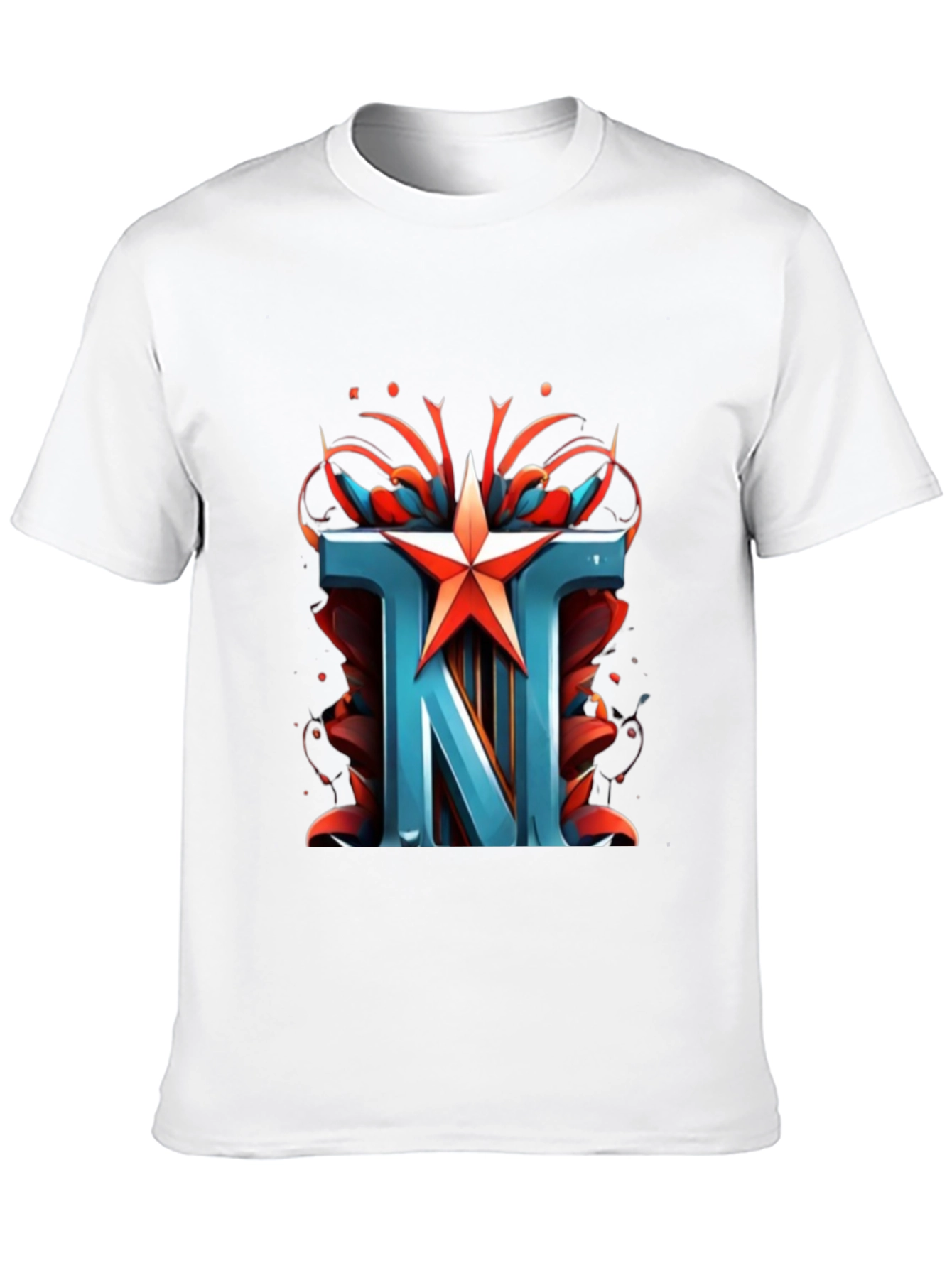 TNT Star Graphic Black T-Shirt