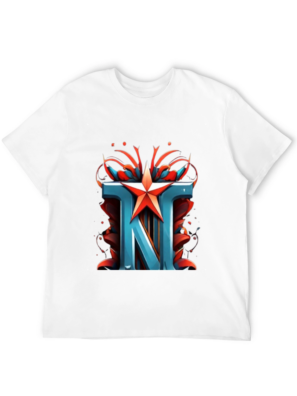 TNT Star Graphic Black T-Shirt