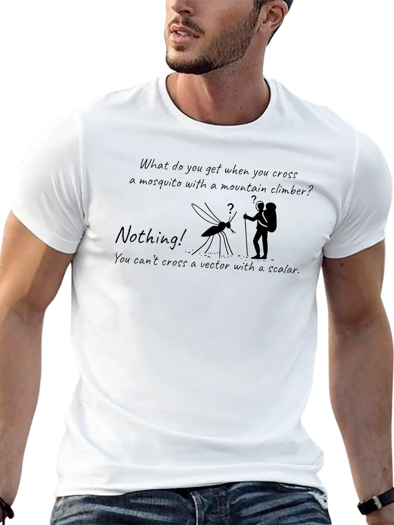 Funny Mosquito Mountain Climber T-Shirt