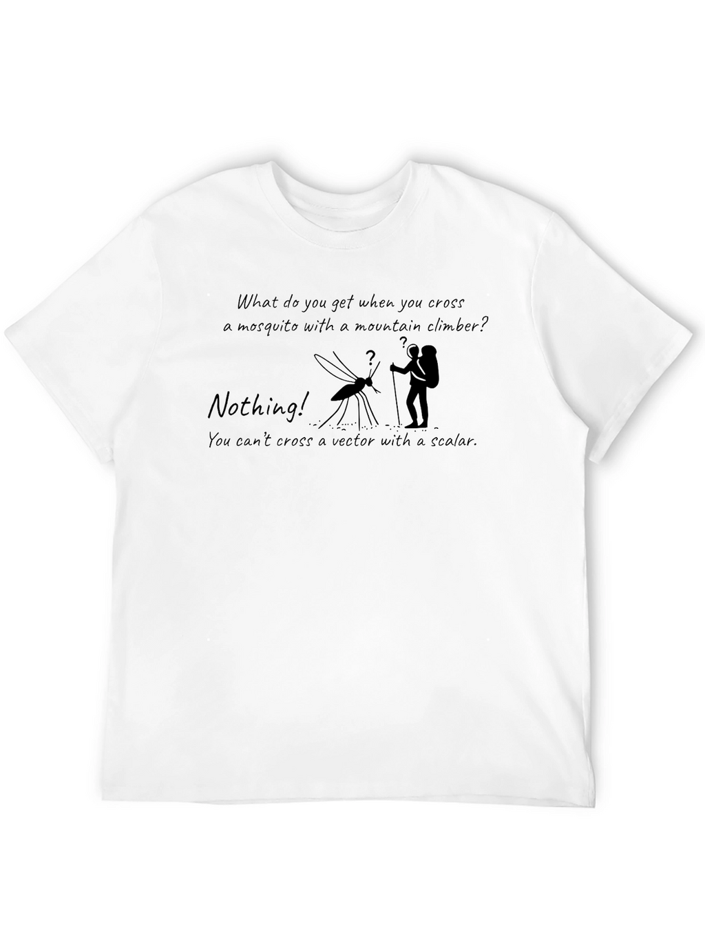 Funny Mosquito Mountain Climber T-Shirt