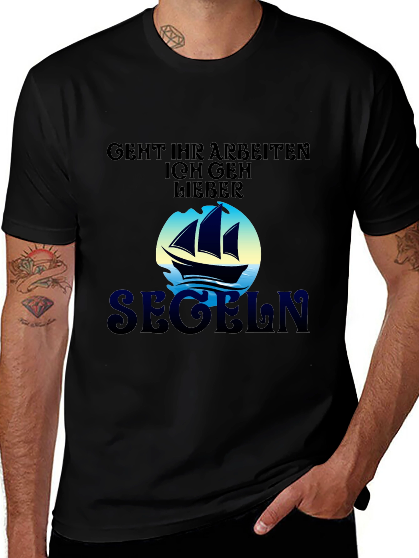 Funny Sailing T-Shirt - Segeln Design