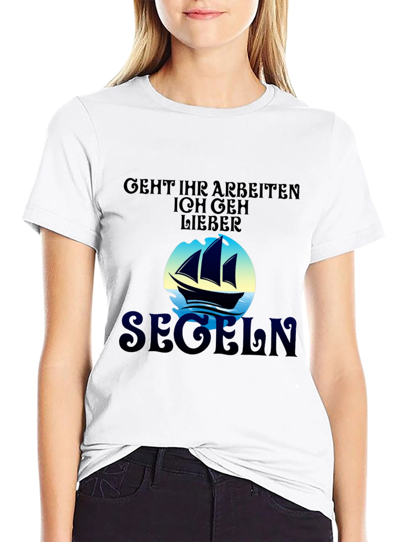 Funny Sailing T-Shirt - Segeln Design