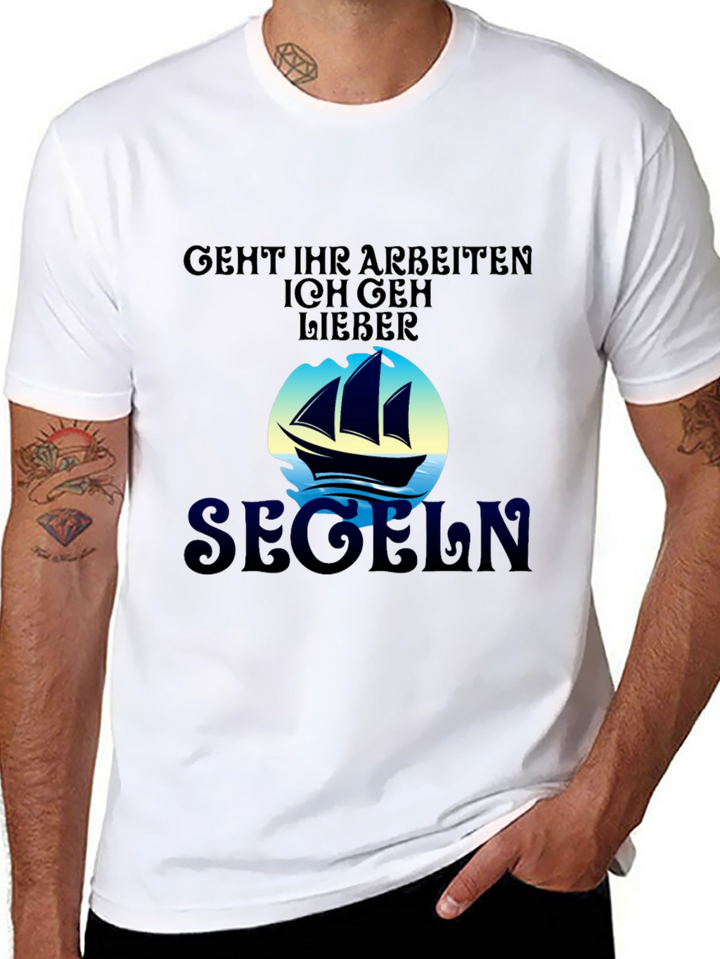 Funny Sailing T-Shirt - Segeln Design