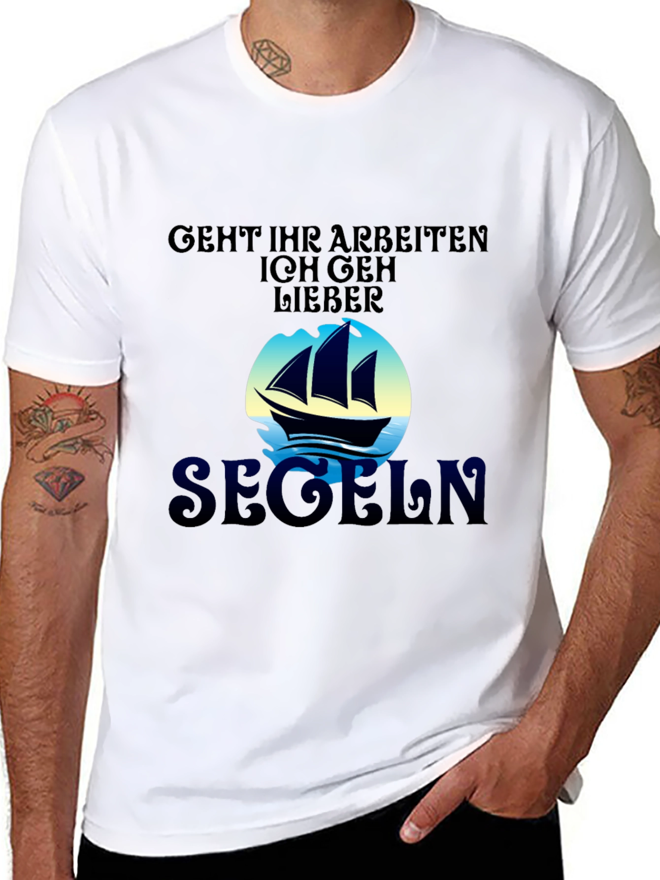 Funny Sailing T-Shirt - Segeln Design