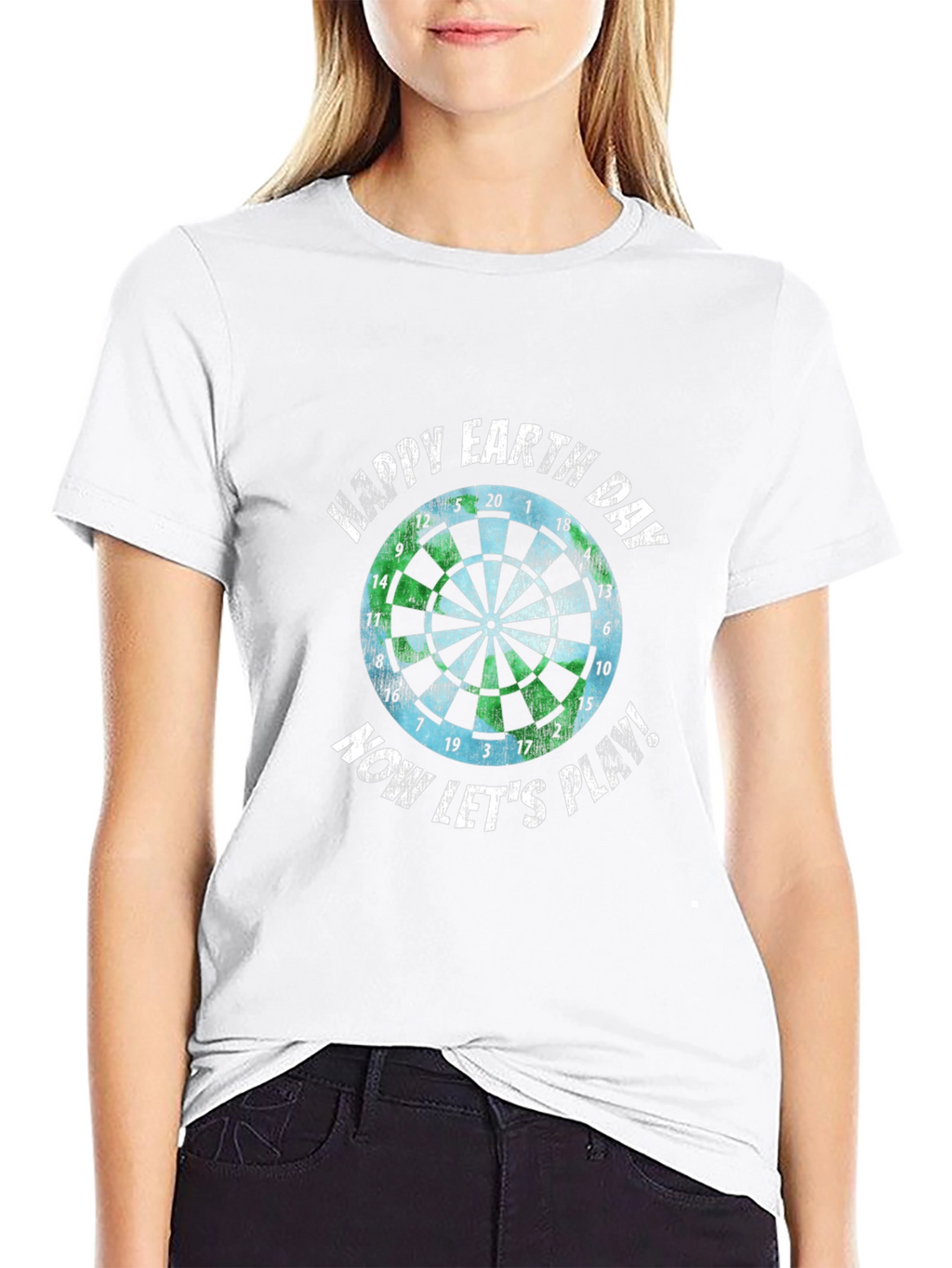 Happy Earth Day Dartboard T-Shirt