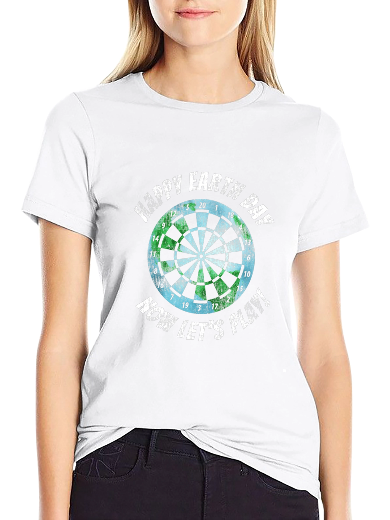 Happy Earth Day Dartboard T-Shirt