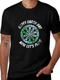 Happy Earth Day Dartboard T-Shirt