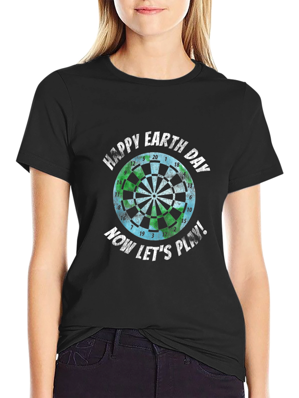 Happy Earth Day Dartboard T-Shirt
