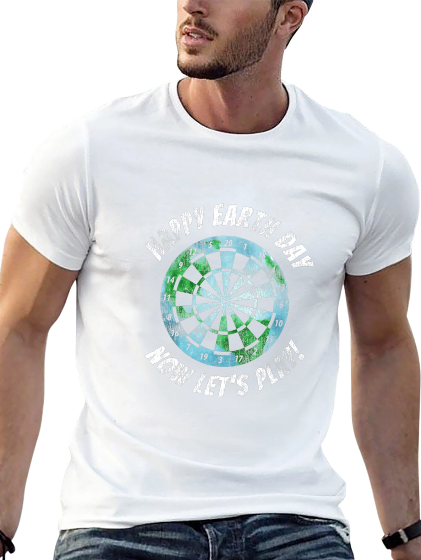 Happy Earth Day Dartboard T-Shirt