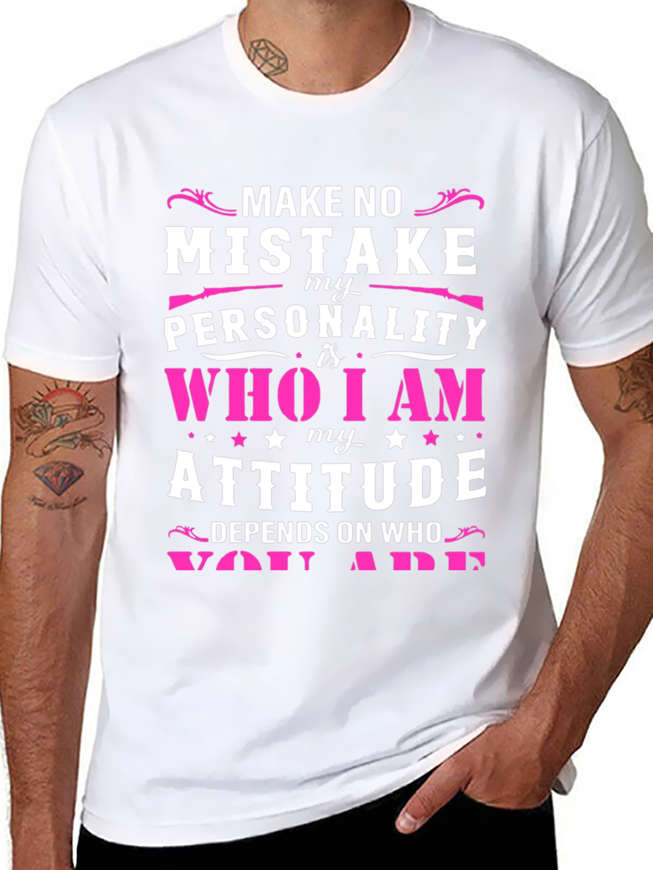 Make No Mistake T-Shirt - Personality Attitude Tee
